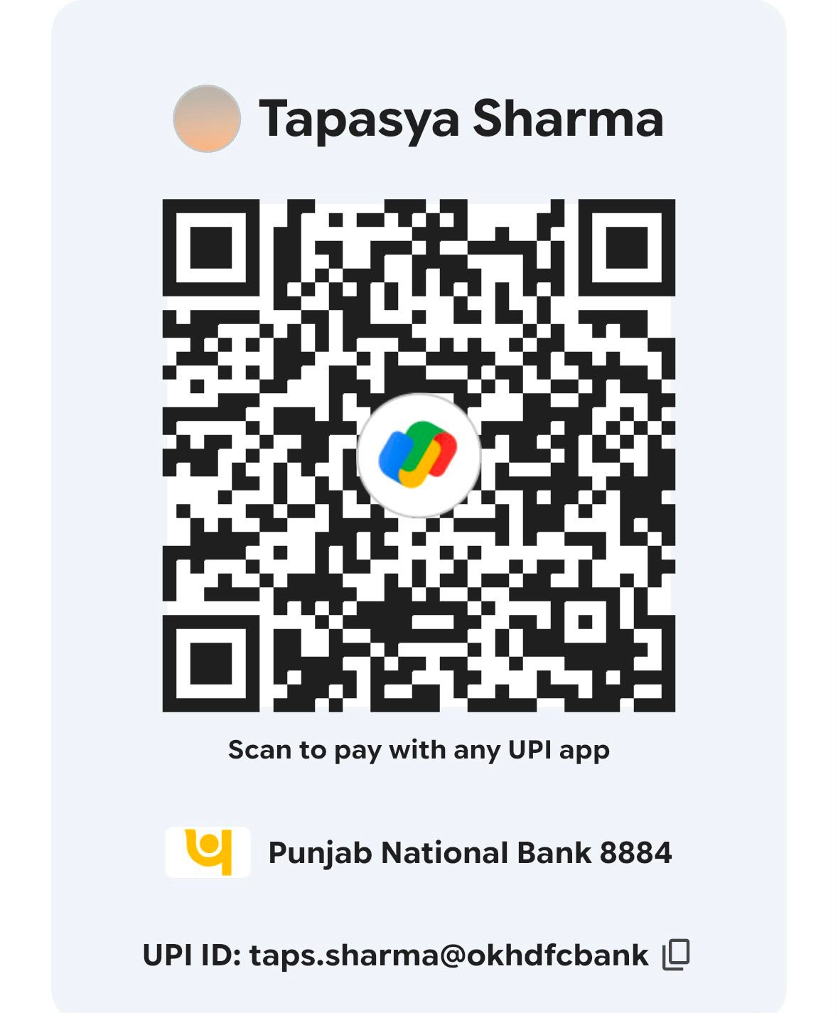 Donation QR Code
